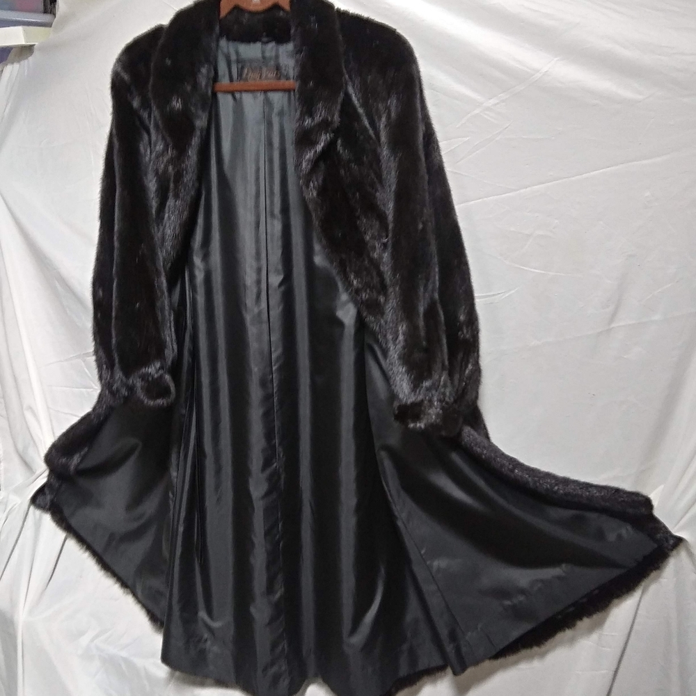 Vintage full length mink coat.